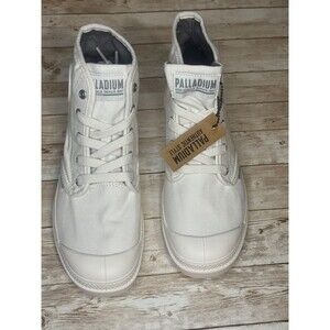 Palladium Boots Pampa Star White High Top Hiking Walking Sneakers   Size 8